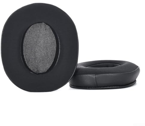 Comfortable Earmuffs for Razer BlackShark V2X - Skin Friendly Protein Leather Ear Cups Enhanced Bass Sound Sealing Gaming Headphone Spares Black