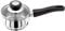 Judge Vista Stainless Steel Small Saucepan 12cm, 500ml, Shatterproof Vented Glass Lid, Induction Ready, Oven Safe
