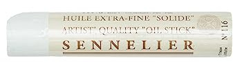 Sennelier Oil Color Stick, 95ml, Titanium White