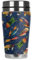 Mugzie® brand 16-Ounce Travel Mug with Insulated Wetsuit Cover - Fly Fishing Lures