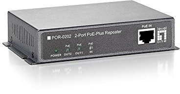 LevelOne POR-0202 2-Port PoE-Plus Repeater