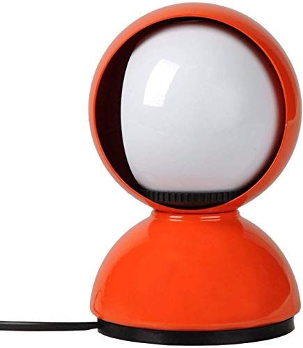 Artemide 0028050A, Lampada da Tavolo Eclisse, Metallo verniciato, Arancione