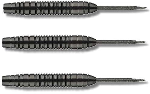 Steeldart - Barrel, mit Metallspitze, schwarz eloxiert, Gewicht 20g, L