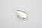 Pillendose 1 Fach oval glatt poliert 6,0 x 3,5 cm Höhe 2,0 cm verchromt Anlaufgeschützt