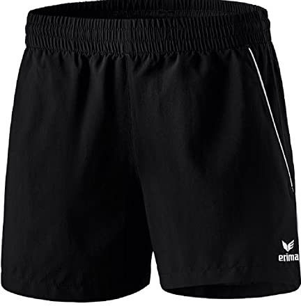 Erima Damen Shorts Tischtennis, schwarz/weiß, 40, 1320703
