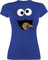 Shirt Damen - Karneval & Fasching - Keks Monster I Krümelmonster I Cookie Monster Fastnacht I Fasnacht I Fasnet - L - Royalblau - Partner t-Shirts für sie und ihn Faschings Tshirt Karnevals Auge