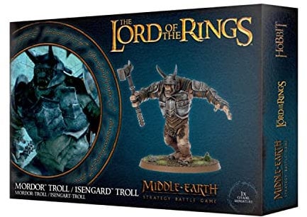 Games Workshop - Middle Earth - Lord Of The Rings: Mordor Troll/Isengard Troll