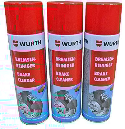 wurth brake cleaner 500 ml x 3