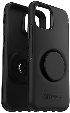 OtterBox for Apple iPhone 11 Pro, Slim Protective Case with Integrated PopSockets PopGrip, Otter + Pop Symmetry Series, Black