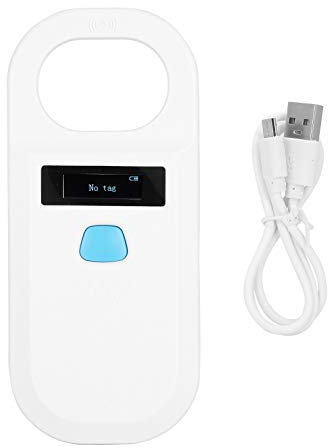 Zerodis Pet Dog Chip Scanner, Pet Microchip Reader Scanner Horse Label Tag ID Identifikationsleser für das Geflügelmanagement