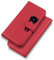Bartern Samsung Galaxy A51 Hülle, Tierkarikatur Klapphülle Flip Cover Case, Magnet Handyhülle mit Kartenfach Standfunktion Schutzhülle PU Leder Wallet Case für Samsung A51,Rot