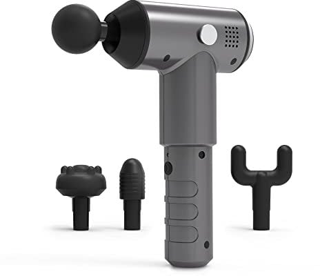 medisana MG 500 Pro Massagepistole mit 4 Massageköpfen und 3 leistungsstarken Vibrationsstufen Selbstmassage für Schulter, Brust, Rücken und weiteren Körperregionen mit Aufbewahrungstasche