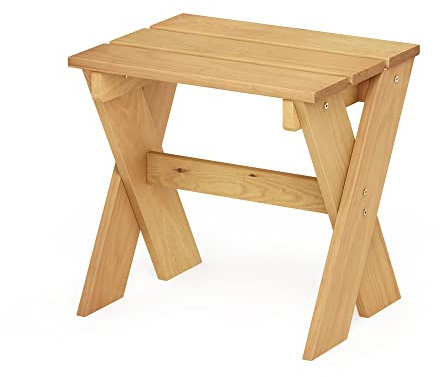 Furinno Tioman Supporto per Fiori da Tavolo Laterale, Legno, Pino Naturale, 45.2 (W) x 43.9 (H) x 35.1 (D) cm