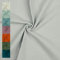 VmG-Store Musselin Double Gauze 61 Farben Meterware Stoff Tex 100 Uni (50 x 135cm) (003 I Grau)