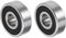 QUARKZMAN 8x24x8mm Cuscinetti a Sfere a Gola Profonda 628-2RS, 2pz Sfere Cuscinetti Acciaio Carbonio per Macchine e Utensili [Doppio Sigillato]
