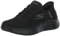Skechers Damen Go Walk Flex Hands Free Slip-ins-Grand Entry Sneaker, Schwarz, 43 EU Weit