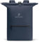 Pactastic Rolltop-Rucksack (extra groß) bis 70 Liter erweiterbar Laptopfach | robustes, wasserabweisendes veganes Tech-Material | flexible Höhe und Breite 40x20x50 (Handgepäck) bis 40x30x65 cm
