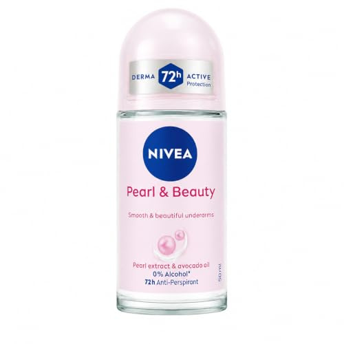 NIVEA Antitranspirant Pearl & Beauty Roll-on, für Damen 50ml