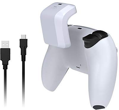 Batería recargable mando para PS5, batería externa de carga rápida con indicador LED