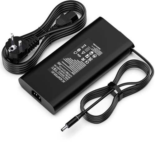 240W Chargeur Dell Ordinateur Portable pour Dell Alienware 13 15 17 M15 M17 R1 R2 R3 R4 R5 M17X M18X X51 Precision 7710 7720 7730 7510 7520 7530 PA-9E Dell G3 G5 G7 M4700 M6400 M6500 M6600 Adaptateur