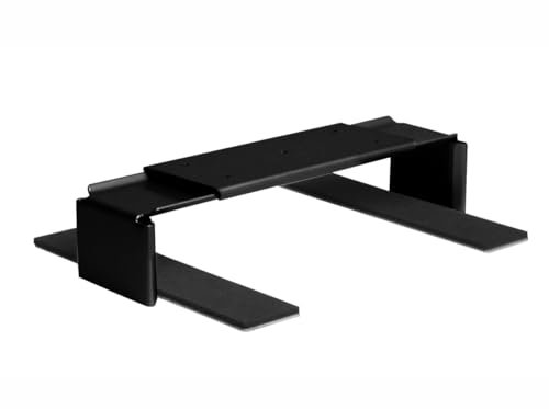 MonLines PCH007 PC Halterung unter dem Tisch Horizontal 150-350mm (Schwarz)