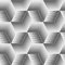 Yullpaper Papier peint 3D beige/noir autocollant motif papier peint mural salon motif cube film décoratif pour meubles enfants noir/beige film d'armoire 44,5 cm x 300 cm
