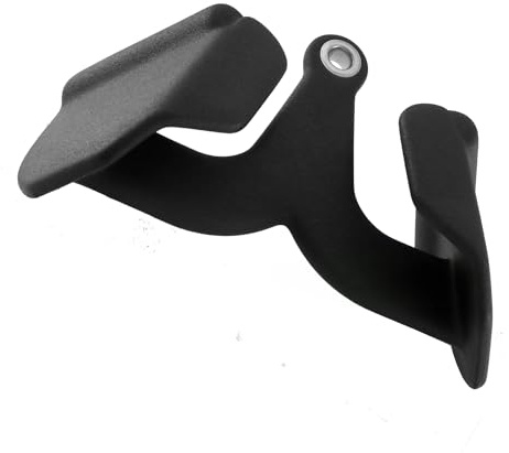 POWER-XTREME Kabelzuggriff | Max-Grip | Rudergriff eng 23cm | proniert | Neoprenbeschichtung | Studioqualität | Griff für Kraftstation, Kabelzug, Seilzug, Latzug