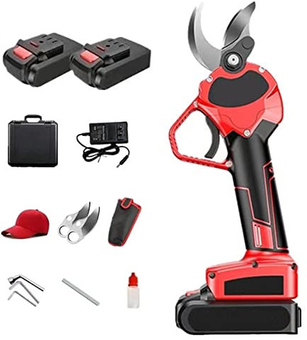 Tagliaerba Elettrico Professionale, Potatore Senza Fili Cesoie Elettriche da Potatura Batteria al Litio Powe Tagliaerba Elettrico di Sicurezza, Diametro di Tagl