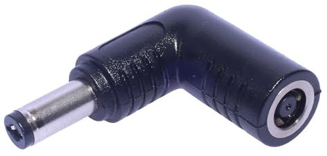 Fcnjsao Adattatore di ricarica per computer portatile DC6.0 x 3.7 femmina su 8 alimentatori di diverse dimensioni connettore angolare 1 PC