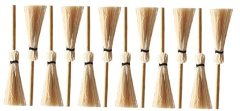 BESTonZON Stücke Mini Besen Mini Dekoration Mini Zubehör Modell