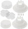 Ciieeo Lot De 2 D'Aération pour Toilettes De Camping-Car Kit De Ventilation De Plomberie avec Écran Couvercle De Drainage De Salle De Bain Bouchon D'Aération Rond en