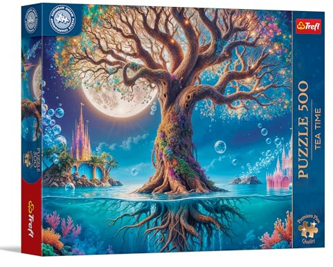 Trefl - Puzzle 500 Teile, Tea Time: Der Zauberbaum, Premium Plus