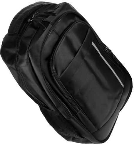 BUGUUYO Waterproof Leisure Laptop Backpack Large Capacity Travel Shoulder Bag for Men Women School Outdoor Business Use Black Assorted style