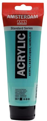 Amsterdam Acrylfarbe 250ml, Türkisgrün