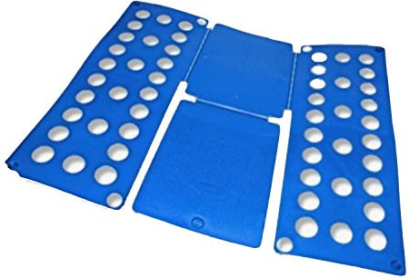 Wäsche Hemden Falter Butler Faltbrett Falthilfe Falt Hilfe blau 59 x 70 cm