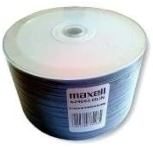 Maxell CD-R 80, Inkjet White, Shrink 50
