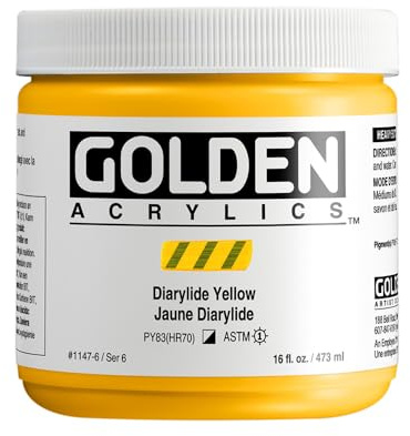 Golden Artist Color H/Body 473Ml Dairylide Yell Vi