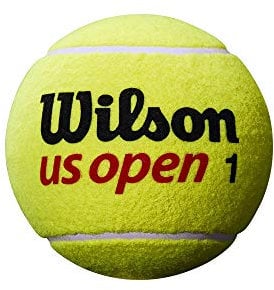 Wilson Tennisball US Open 5 Mini Jumbo, gelb, 12 cm, Übergroß, WRT1415U