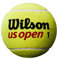 Wilson Tennisball US Open 5 Mini Jumbo, gelb, 12 cm, Übergroß, WRT1415U