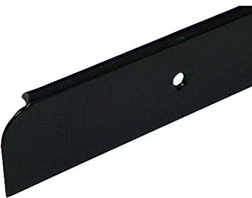 Kitchen Worktop End Cap Black 30mm x 630mm