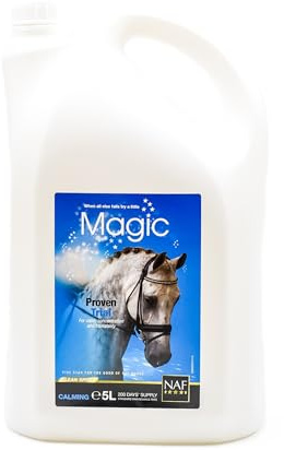 NAF Five Star Magic Liquid 5L Magnesium-Based Calming Supplement | With Herbs to Support Focus, Calm Behaviour & Relaxation, Ideal for Stressful Situations or Daily Use, For Horses