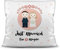 Personalisiertes Hochzeits-Kissen mit Namen Just Married/Hochzeits-Geschenk/Pärchen / 40 x 40 / Beste Qualität/Kissen Weiß Polyester inkl. Füllung
