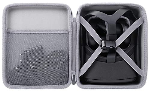 Aenllosi Hard Carrying Case Storage Box for Meta Quest 2/Oculus Quest 2/PICO 4 All-In-One VR Gaming Headset (only case) (Grey)