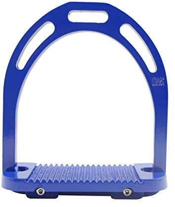 AK Aluminium-Steigbügel mit beschichteten Farben (11,9 cm, blau)