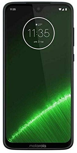 Motorola Moto G7+ Plus XT1965 Single-SIM 64GB Factory Unlocked SIM-Free 4G/LTE Smartphone (Deep Indigo/Blue) (Renewed)