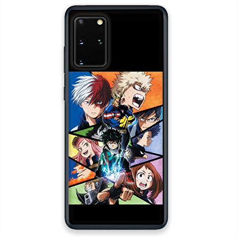 Schutzhülle für Samsung Galaxy S20 FE / S20FE Manga My Hero Academia, Schwarz