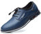 COSIDRAM Mens Casual Shoes Loafers Moccasins Walking Formal Shoes Business Dress Fashion Blue 8