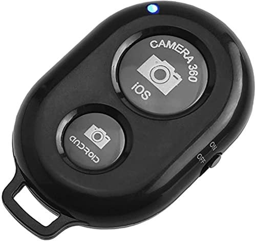 Wireless Bluetooth Camera Remote Control para Teléfonos Inteligentes y Trípodes, Haciendo Selfies para iOS y Dispositivo Android, Conveniente y Fácil de Crear Increíbles Fotos Sefie