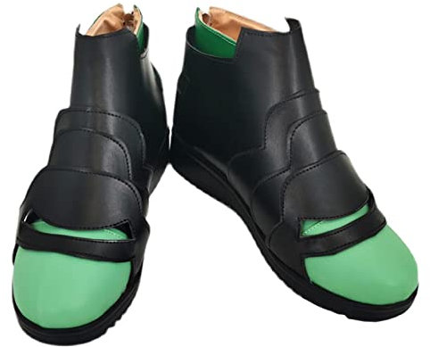 RUIRUICOS Midoriya Izuku Cosplay Shoes Deku Short Fighting Boots Custom-made 43 Beige