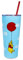 Winnie the Pooh Balloon Double-Walled Stainless Steel Tumbler Travel Tumbler With Lid and Straw | Carnival Cup, Tall Cold Cup For Drinks and Beverages, Home & Kitchen Essentials | Holds 22 Ounces
